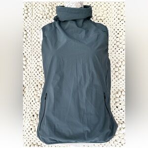 Nike Womens Training Vest AeroLayer Funnel Neck Dark Grey 809260 Running